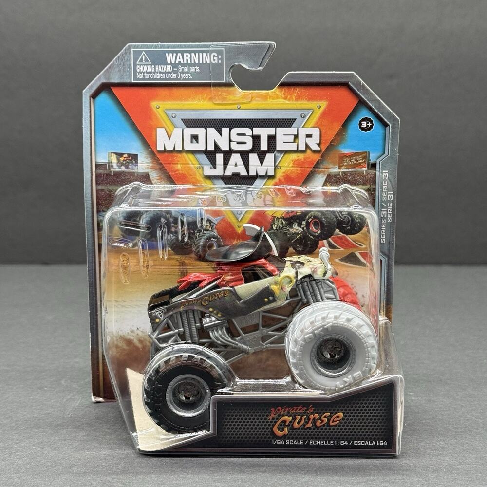Pirate's Curse Monster Jam 2023 Spin Master Series 31 Phased Out Truck